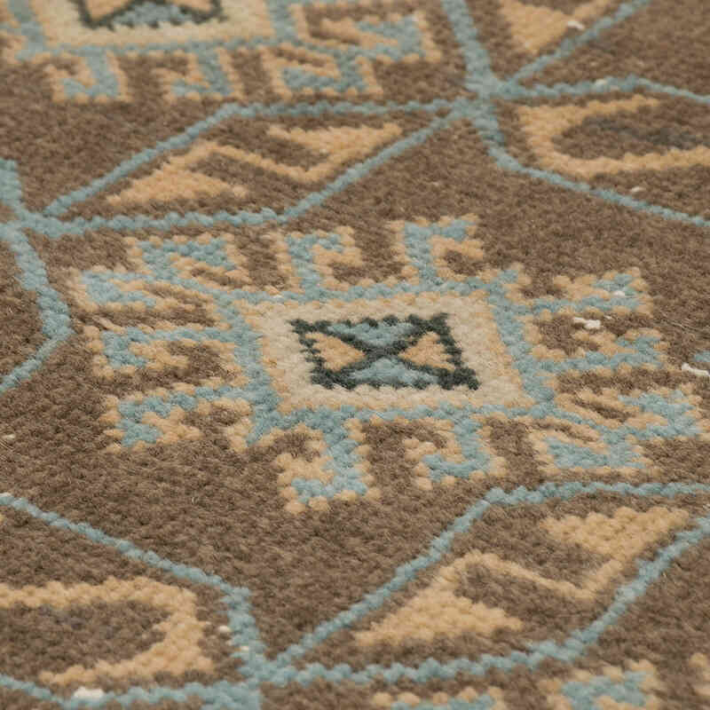Alfombra Vintage Turca Anudada a Mano - 132 cm x 208 cm - K0072092