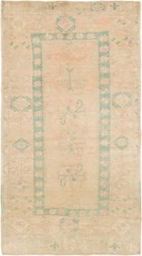 Vintage Turkish Hand-Knotted Rug - 3' 7" x 6' 6" (43" x 78")