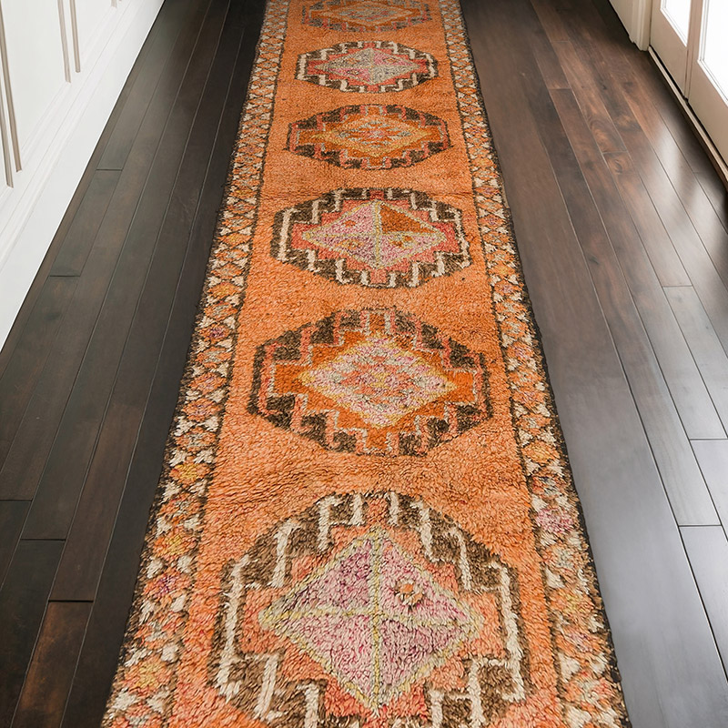 Vintage Anadolu Yolluk - 102 cm x 346 cm - K0072100