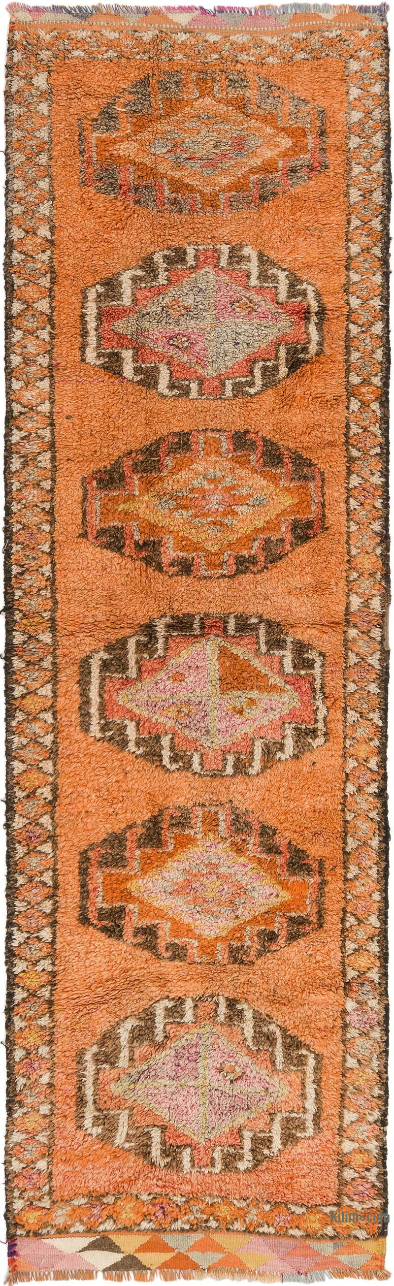 Vintage Anadolu Yolluk - 102 cm x 346 cm - K0072100