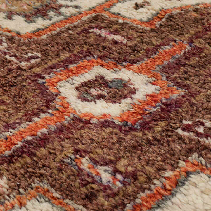 Vintage Tribal Runner Rug - 3' 10" x 11' 8" (46" x 140") - K0072101
