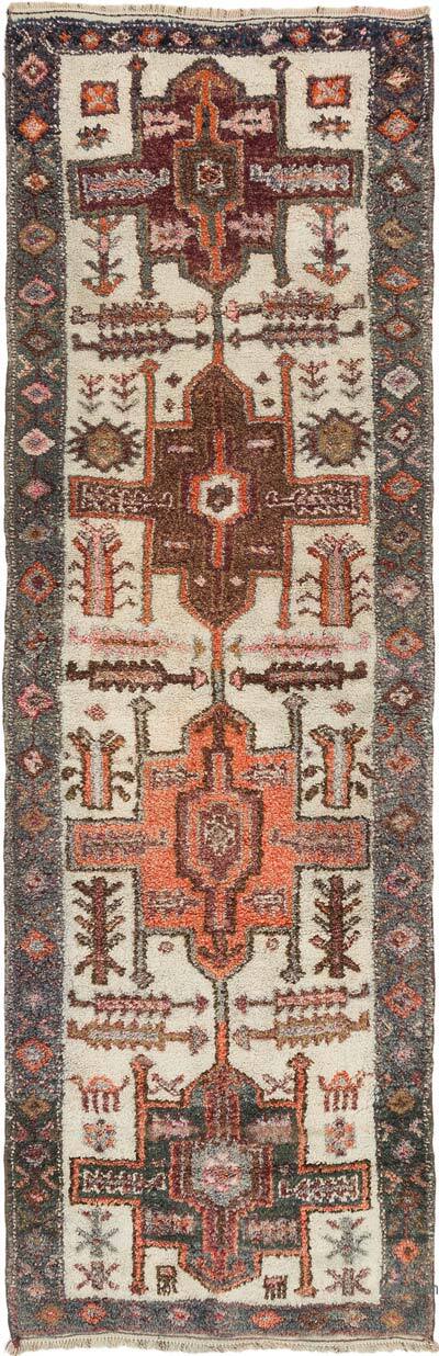 Vintage Anadolu Yolluk - 116 cm x 355 cm