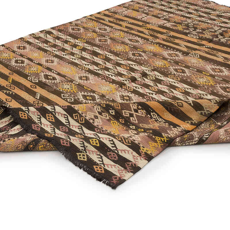 Vintage Anatolian Kilim Rug - 6' 6" x 8' 5" (78" x 101") - K0072106
