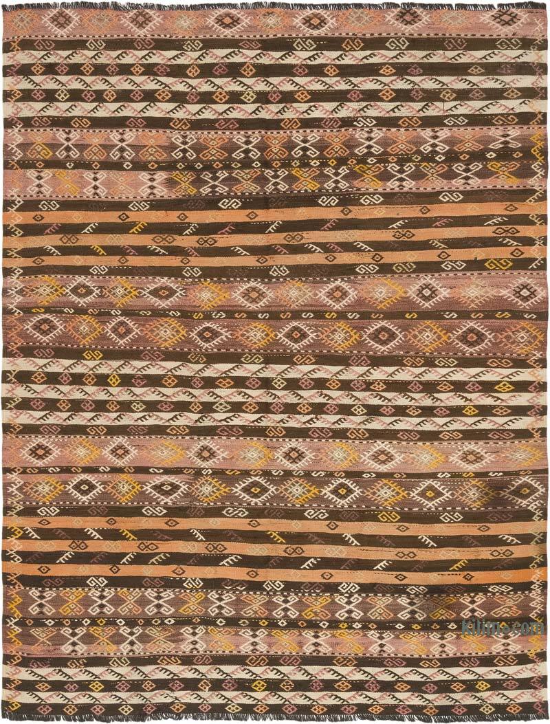 Vintage Anatolian Kilim Rug - 6' 6" x 8' 5" (78" x 101") - K0072106