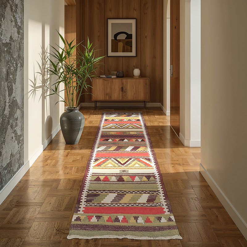 Vintage Anadolu Kilim Yolluk - 83 cm x 250 cm - K0072110