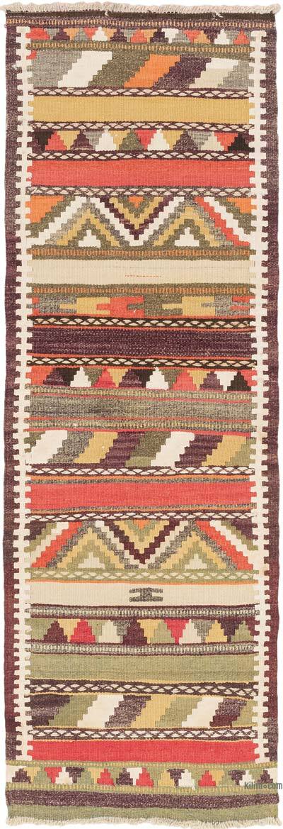 Alfombra Kilim Tribal Vintage - 83 cm x 250 cm