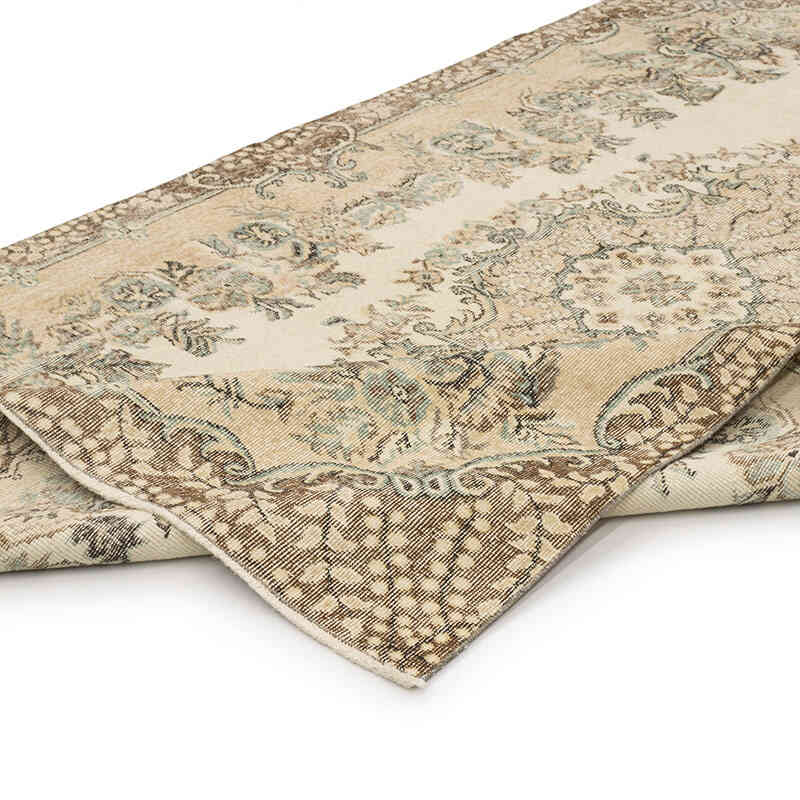 Alfombra Vintage Turca Anudada a Mano - 170 cm x 276 cm - K0072116