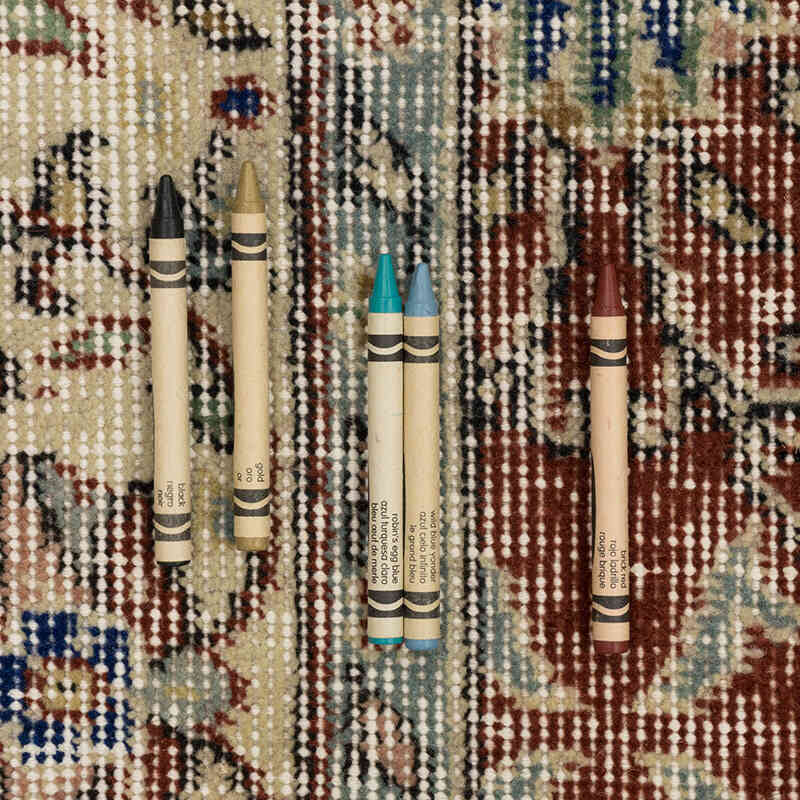 Vintage Turkish Hand-Knotted Rug - 6' 3" x 9' 8" (75" x 116") - K0072120