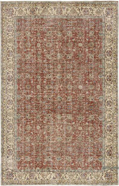 El Dokuma Vintage Halı - 190 cm x 295 cm