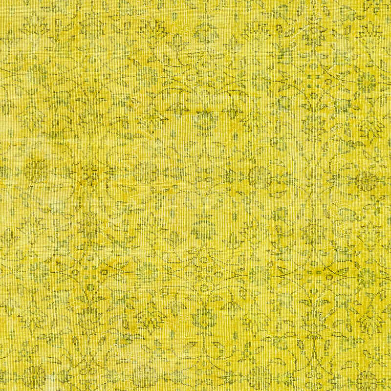 Alfombra Turca Vintage Sobre-teñida - 158 cm x 270 cm - K0072121