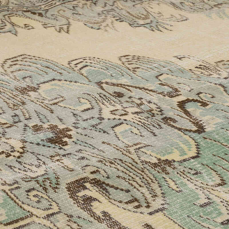 Vintage Turkish Hand-Knotted Rug - 6' 1" x 9' 4" (73" x 112") - K0072123