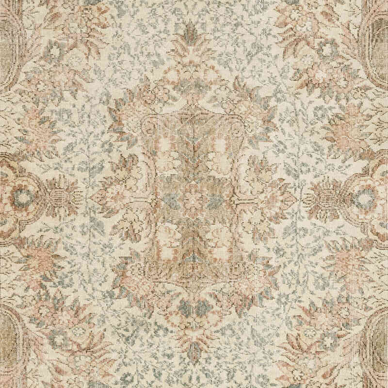 Alfombra Vintage Turca Anudada a Mano - 186 cm x 300 cm - K0072125