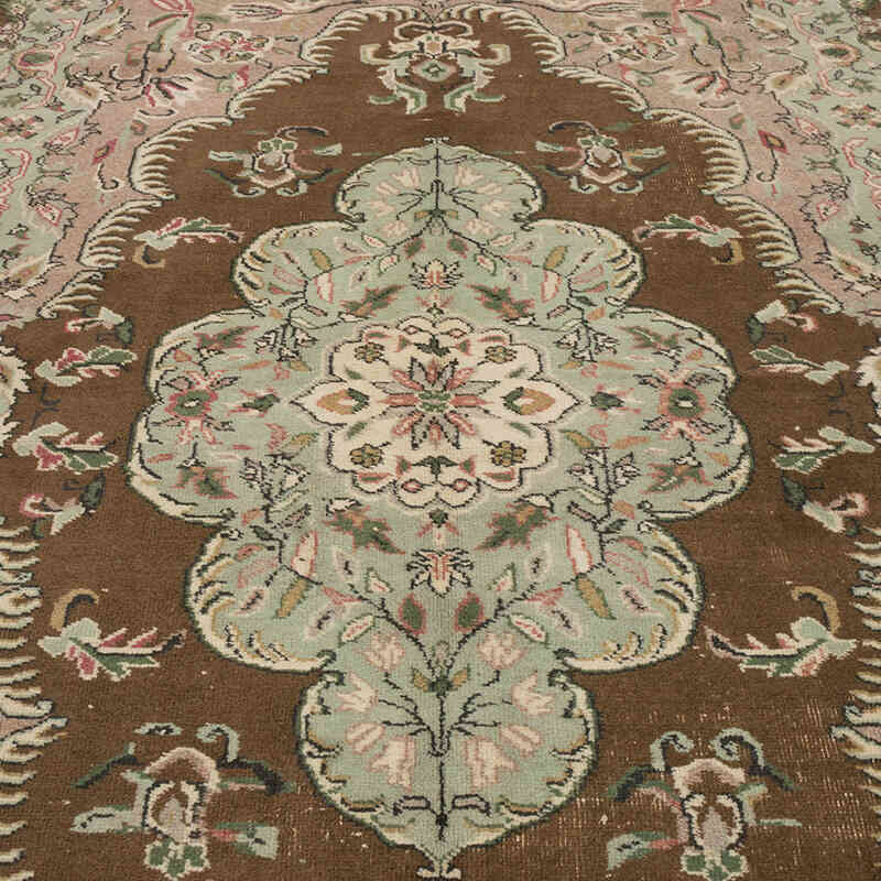 Alfombra Vintage Turca Anudada a Mano - 173 cm x 261 cm - K0072128