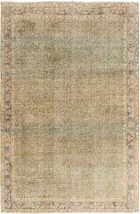 El Dokuma Vintage Halı - 197 cm x 297 cm