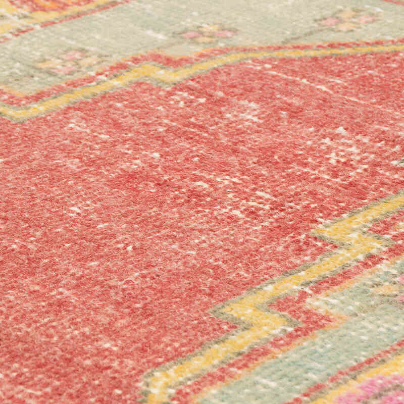 Alfombra Vintage Turca Anudada a Mano - 65 cm x 119 cm - K0072136