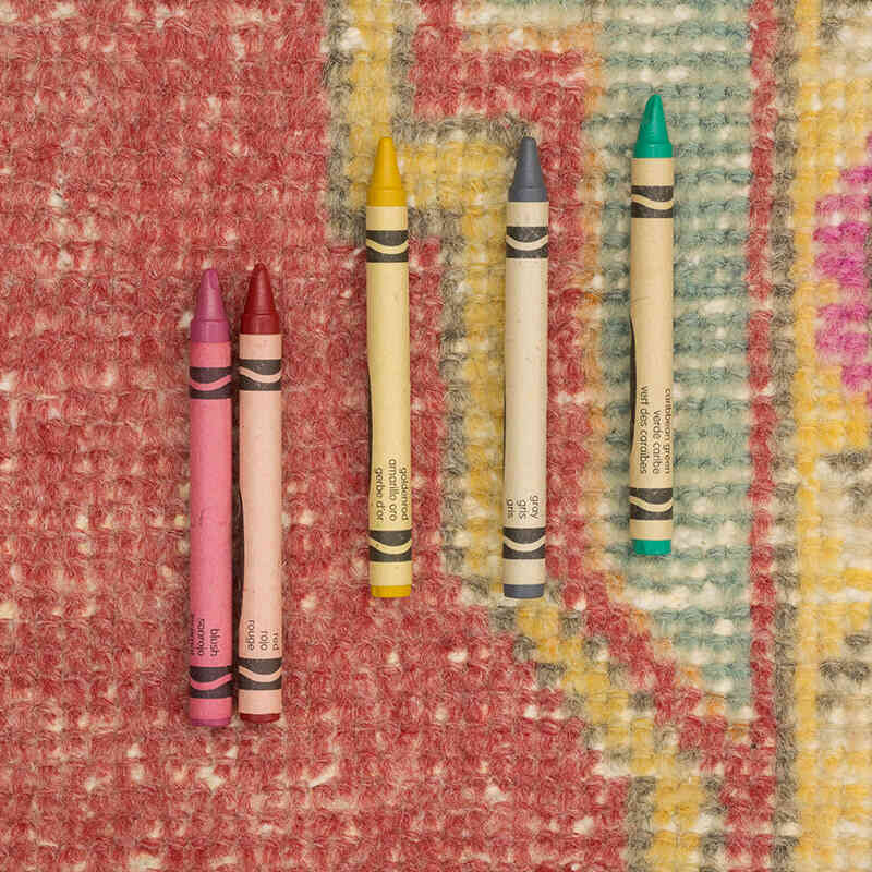 Alfombra Vintage Turca Anudada a Mano - 65 cm x 119 cm - K0072136