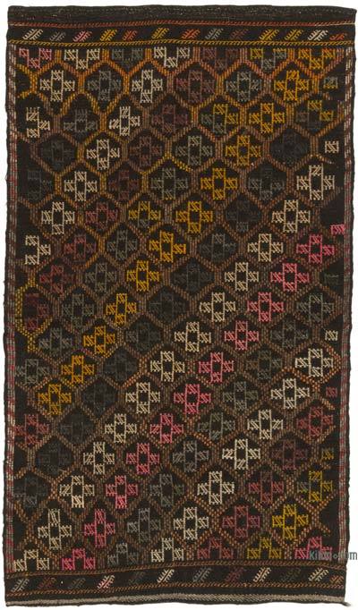 Vintage Anatolian Jijim Rug - 5' 2" x 9'  (62" x 108")