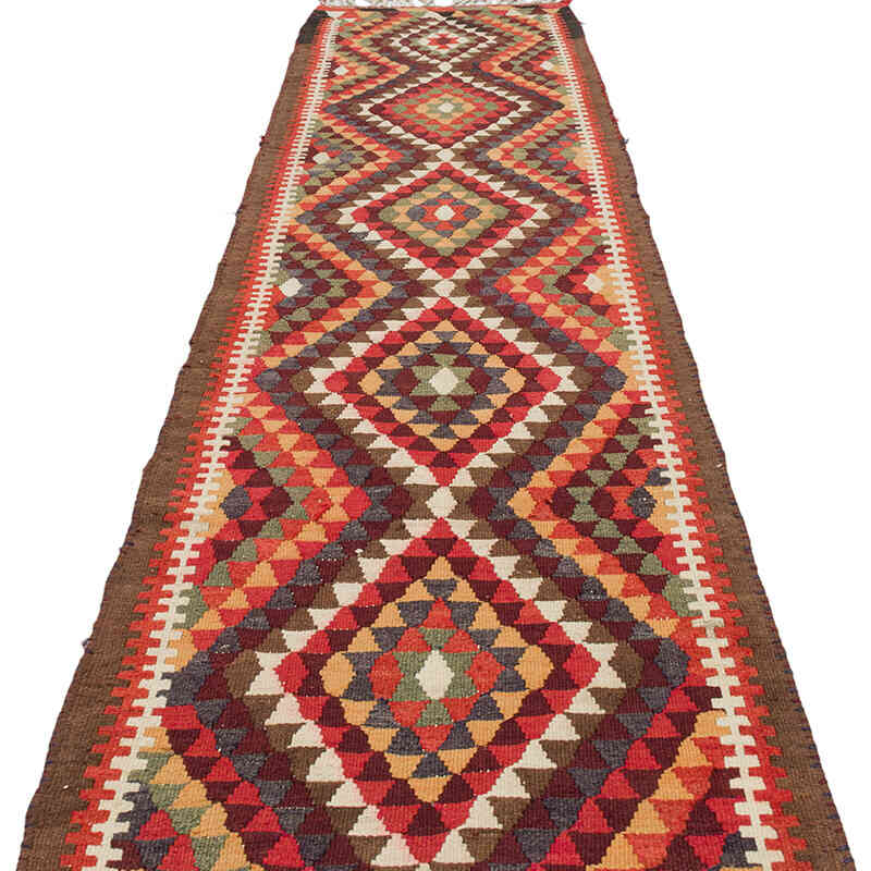 Vintage Anadolu Kilim Yolluk - 83 cm x 335 cm - K0072155
