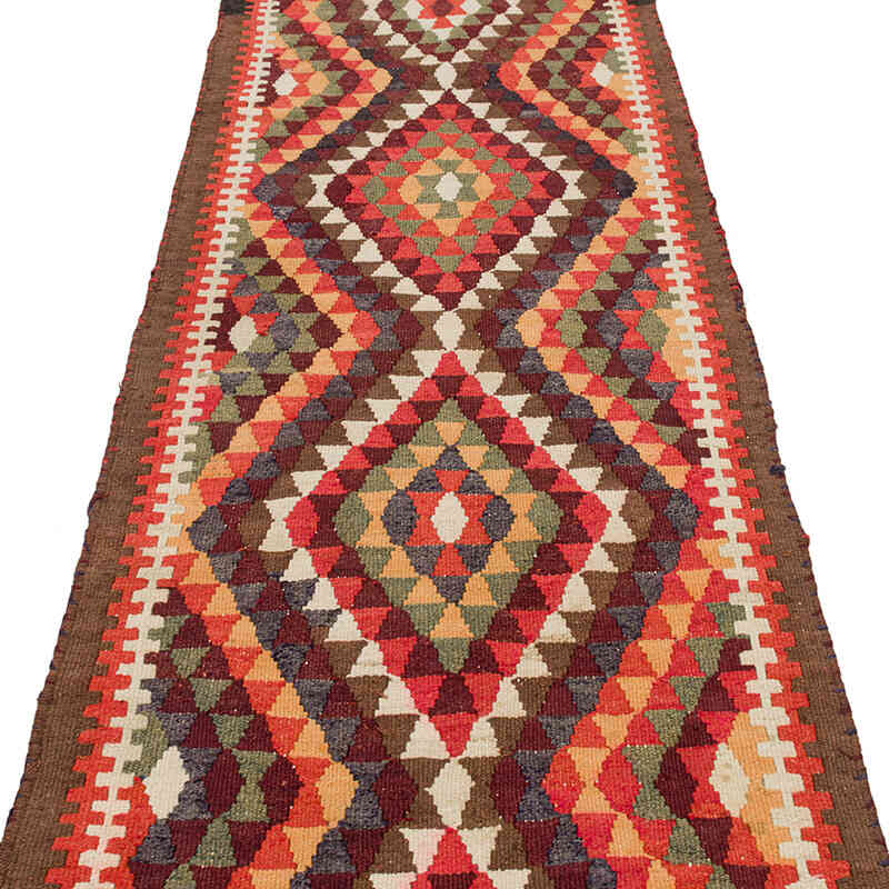 Vintage Anadolu Kilim Yolluk - 83 cm x 335 cm - K0072155