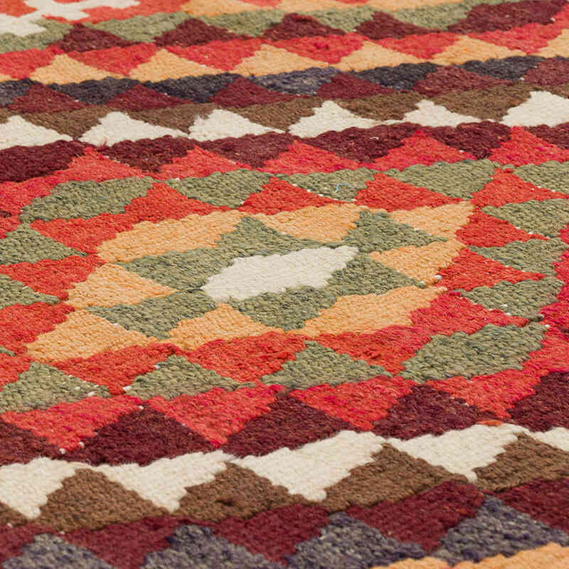 Vintage Anadolu Kilim Yolluk - 83 cm x 335 cm - K0072155