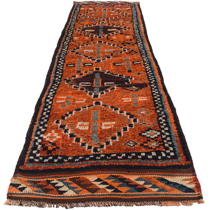 Alfombra Vintage de pasillo - 86 cm x 336 cm - K0072167