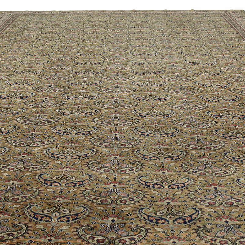 Alfombra Vintage Turca Anudada a Mano - 305 cm x 406 cm - K0072175