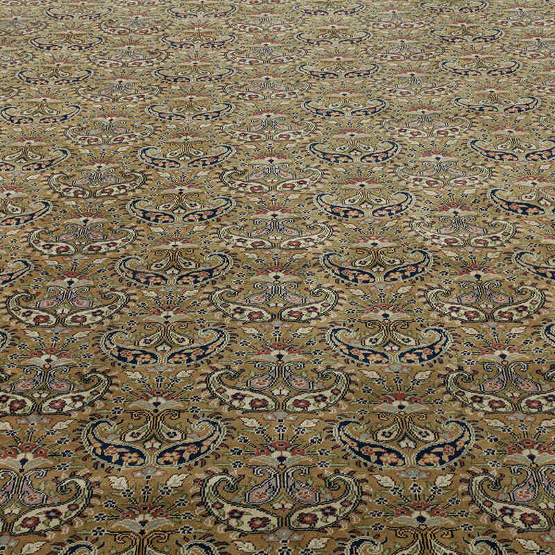 Alfombra Vintage Turca Anudada a Mano - 305 cm x 406 cm - K0072175