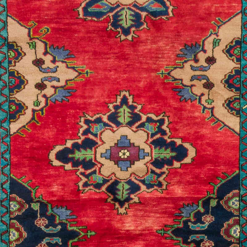Vintage Turkish Hand-Knotted Rug - 8' 11" x 9' 8" (107" x 116") - K0072178