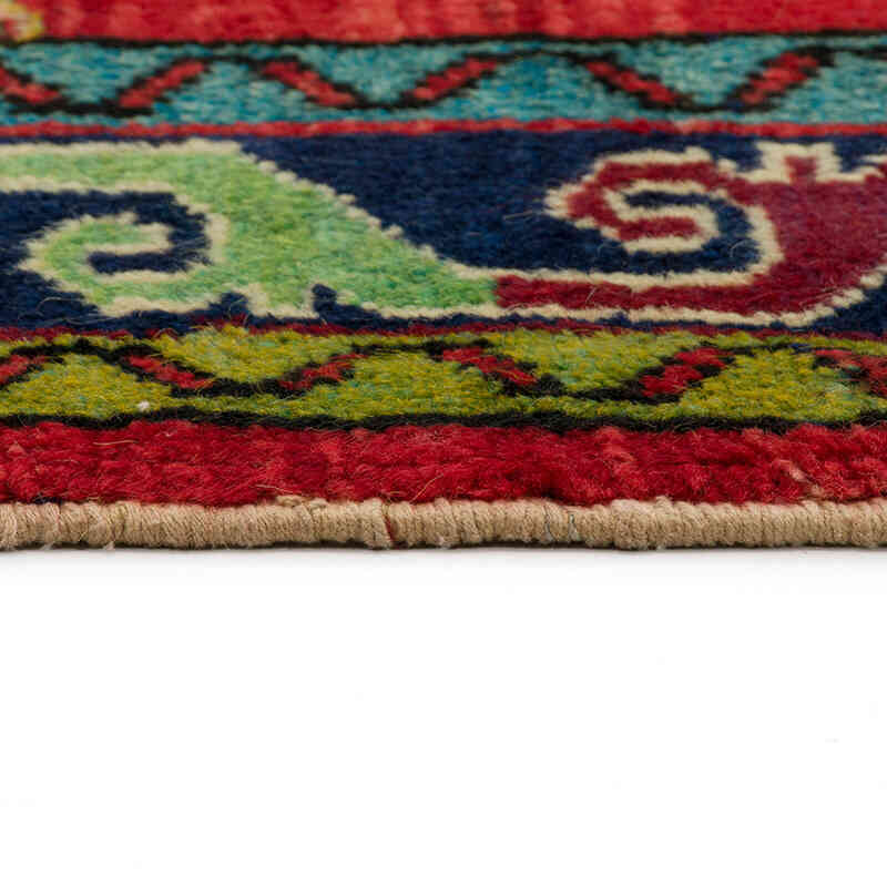 Vintage Turkish Hand-Knotted Rug - 8' 11" x 9' 8" (107" x 116") - K0072178