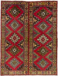 Vintage Turkish Hand-Knotted Rug - 10'  x 13'  (120" x 156")