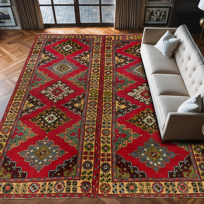 El Dokuma Vintage Hali - 305 cm x 395 cm - K0072179