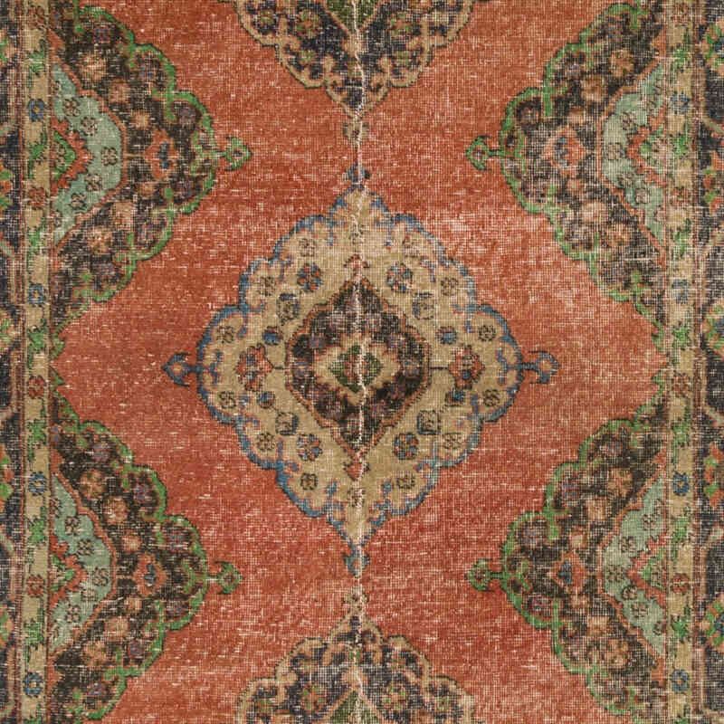 Alfombra Vintage Turca Anudada a Mano - 288 cm x 392 cm - K0072181