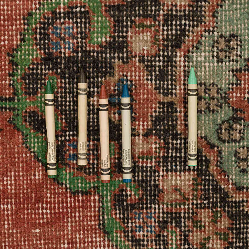 Alfombra Vintage Turca Anudada a Mano - 288 cm x 392 cm - K0072181