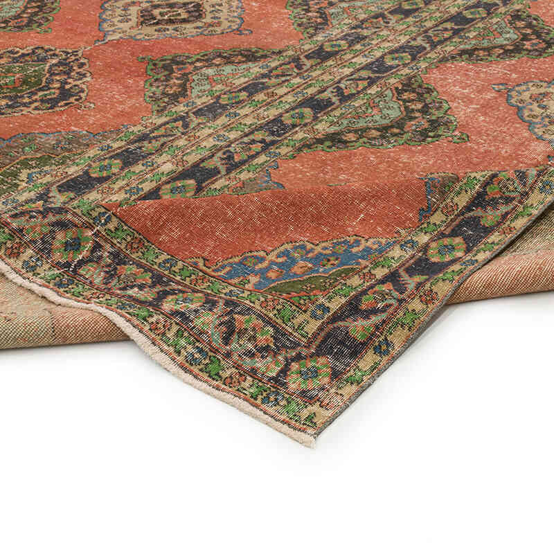 Alfombra Vintage Turca Anudada a Mano - 288 cm x 392 cm - K0072181