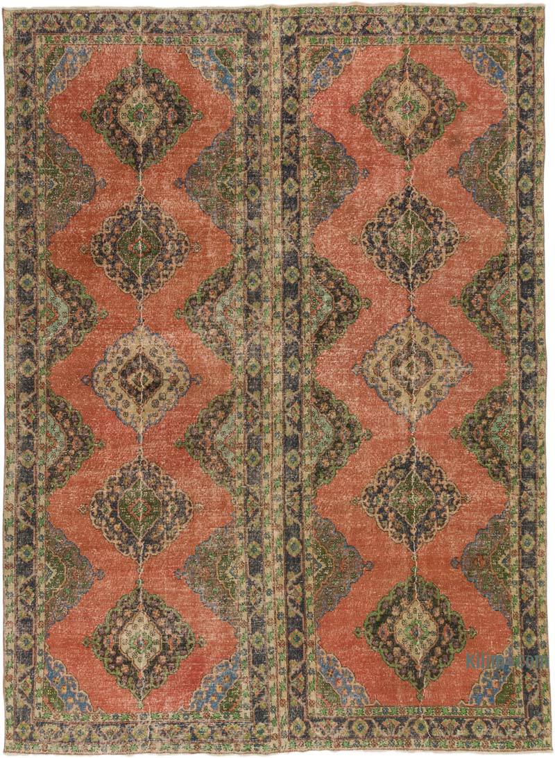 Alfombra Vintage Turca Anudada a Mano - 288 cm x 392 cm - K0072181