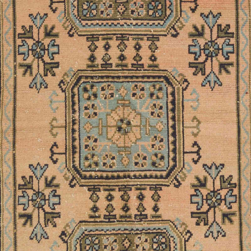 Alfombra Vintage Turca Anudada a Mano - 275 cm x 340 cm - K0072184