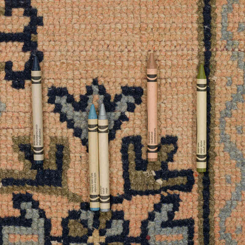 Alfombra Vintage Turca Anudada a Mano - 275 cm x 340 cm - K0072184