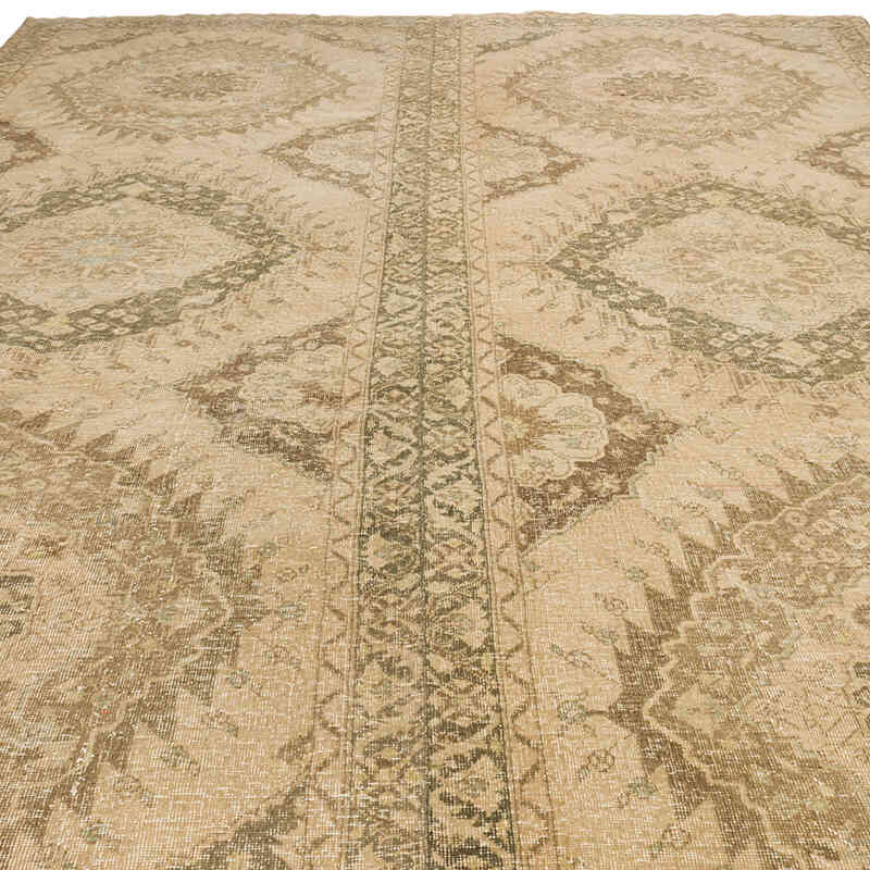 Alfombra Vintage Turca Anudada a Mano - 288 cm x 413 cm - K0072188