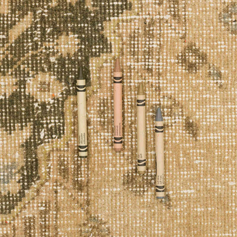 Alfombra Vintage Turca Anudada a Mano - 288 cm x 413 cm - K0072188