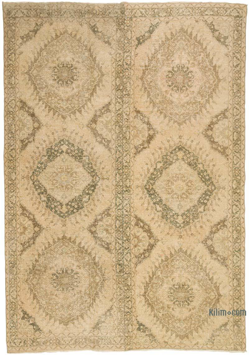 Alfombra Vintage Turca Anudada a Mano - 288 cm x 413 cm - K0072188