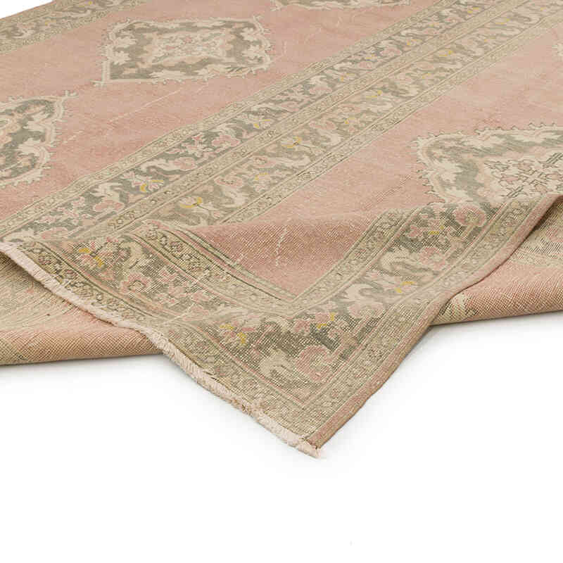 Alfombra Vintage Turca Anudada a Mano - 270 cm x 325 cm - K0072194