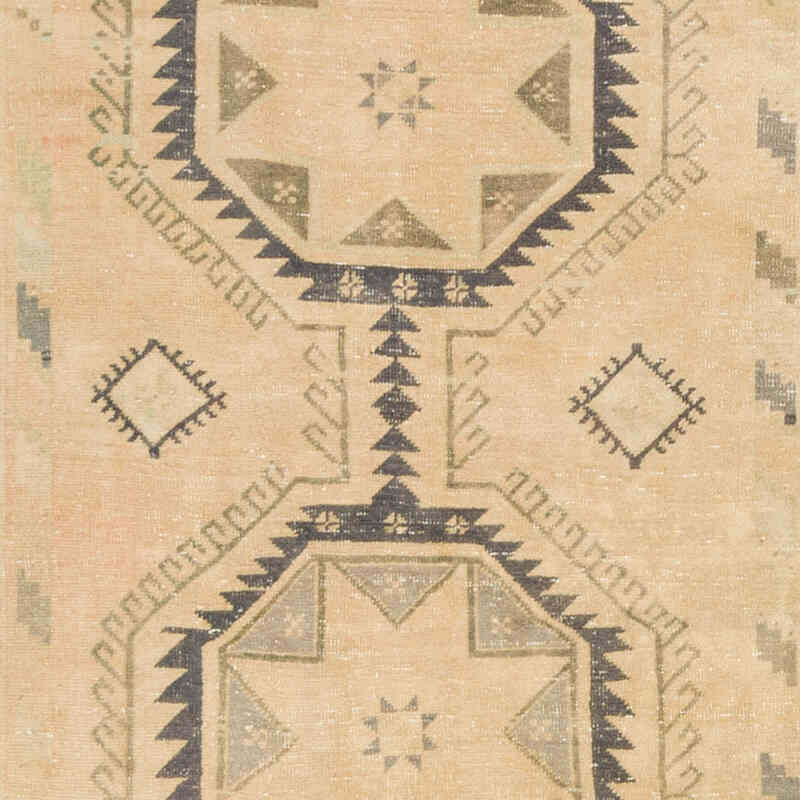 Alfombra Vintage Turca Anudada a Mano - 295 cm x 380 cm - K0072198