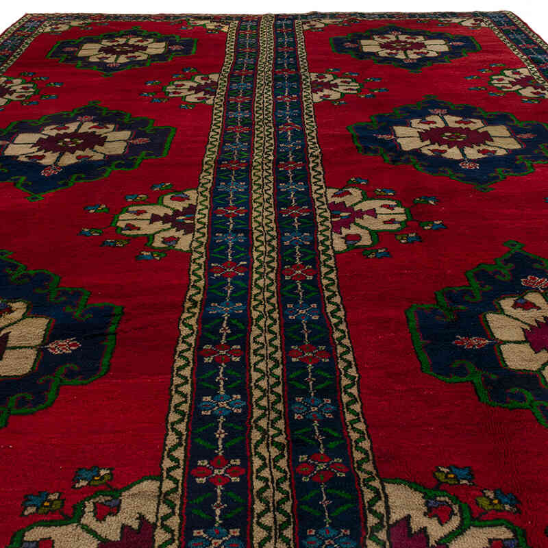 Vintage Turkish Hand-Knotted Rug - 8' 11" x 12' 8" (107" x 152") - K0072199