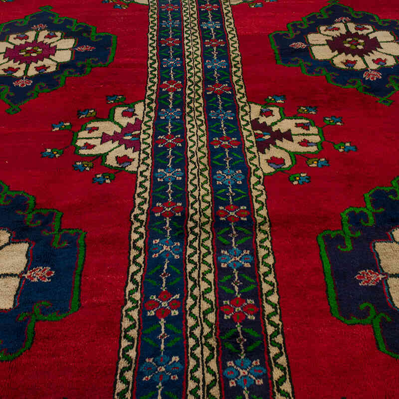 Vintage Turkish Hand-Knotted Rug - 8' 11" x 12' 8" (107" x 152") - K0072199