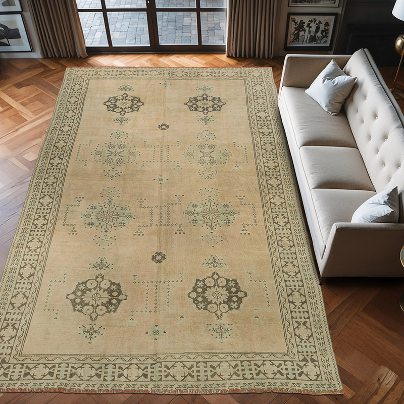 Alfombra Turca Vintage - 242 cm x 404 cm - K0072200
