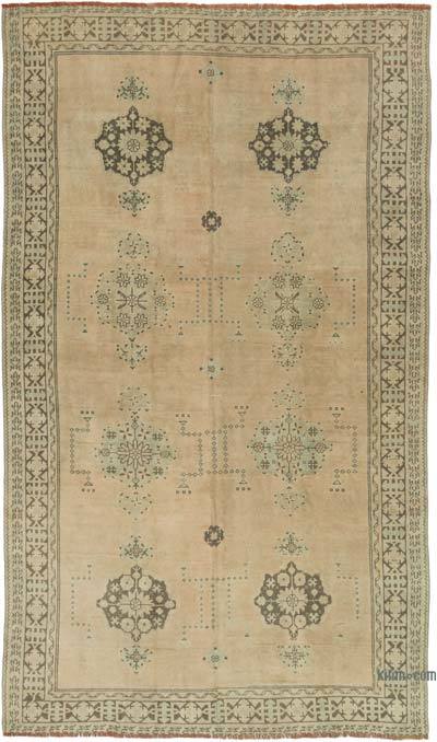 El Dokuma Vintage Hali - 242 cm x 404 cm
