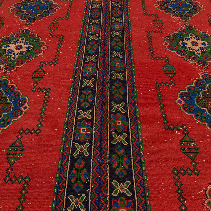 Alfombra Vintage Turca Anudada a Mano - 270 cm x 346 cm - K0072223
