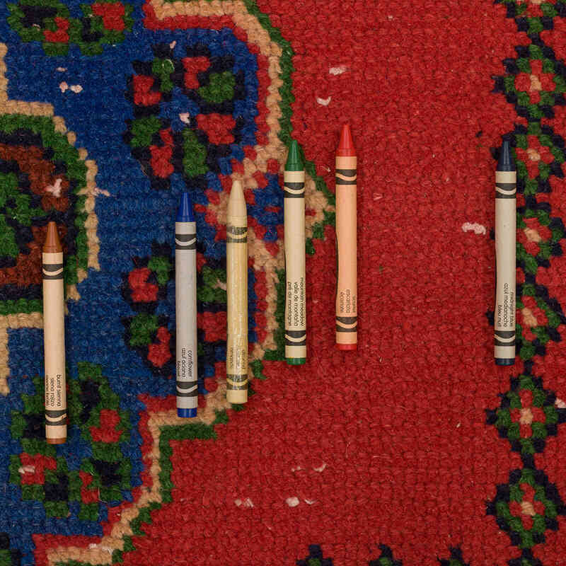 Alfombra Vintage Turca Anudada a Mano - 270 cm x 346 cm - K0072223