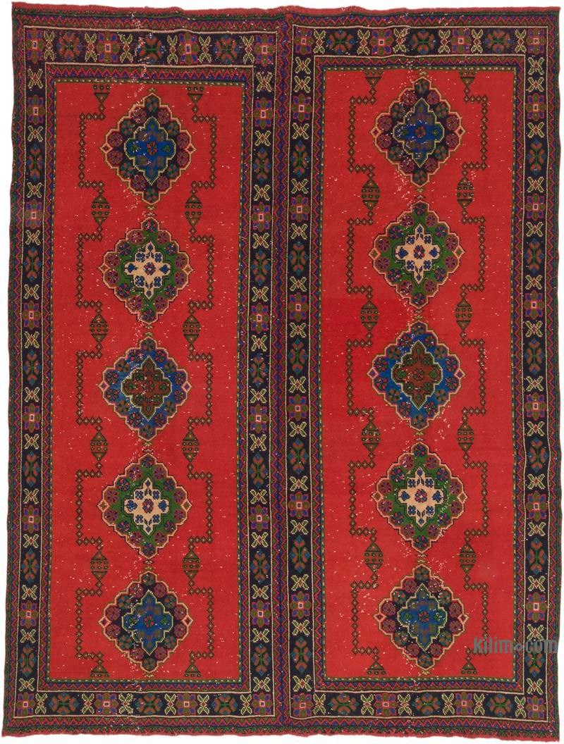 Alfombra Vintage Turca Anudada a Mano - 270 cm x 346 cm - K0072223