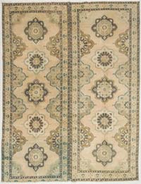 Vintage Turkish Hand-Knotted Rug - 9' 6" x 12' 4" (114" x 148")